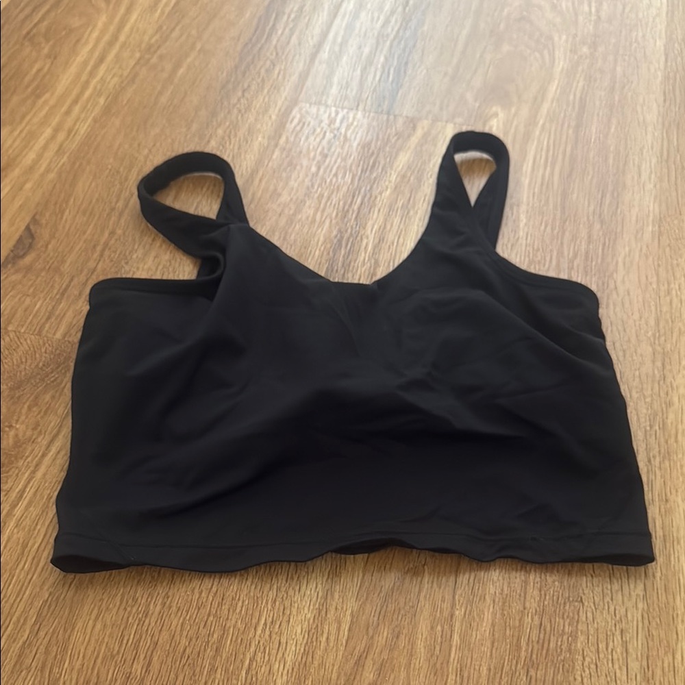 Black Women's Intimate Top sports bra running exercise tank shirt yoga sport